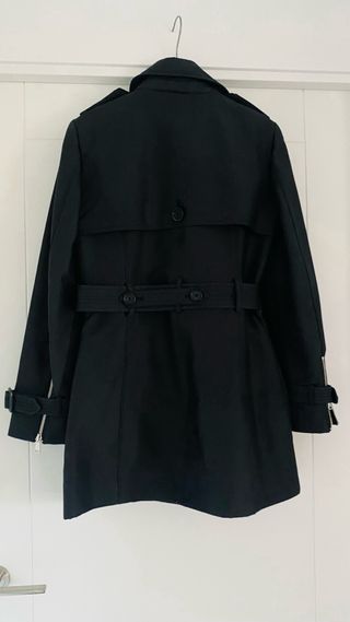 Trench Zara Negro