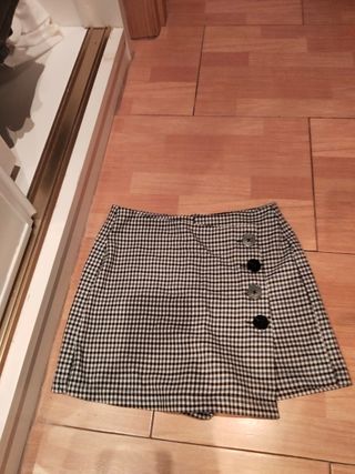 Falda pantalón cuadros