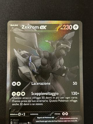 Zekrom EX BLK IT 172/086 Carta Pokémon Ita