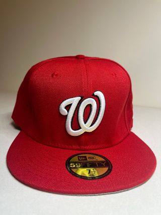 Gorra New Era Washington Nationals Roja Fitted