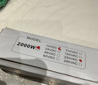 Inverter 2000W 12V/220V