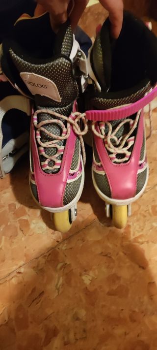 Pattini in linea GOLOG taglia 29-31 estensibili