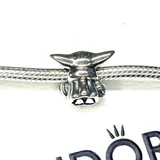 Charm Baby Yoda Star Wars Plata