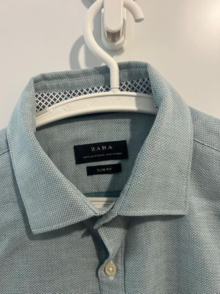Camisa Zara Hombre Slim Fit Talla S