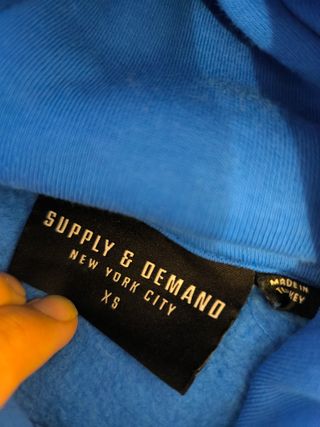 Sudadera Supply & Demand Talla S Azul