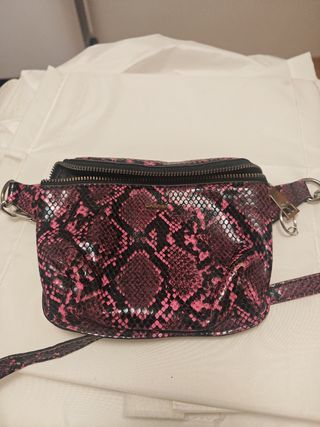 Riñonera estampado serpiente