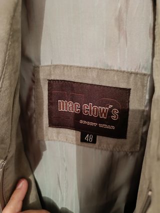 Cazadora Mac clow marrón