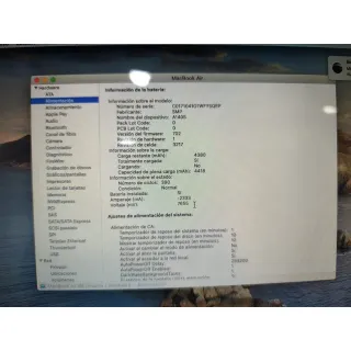 MacBook Air Core i5 4GB Plata