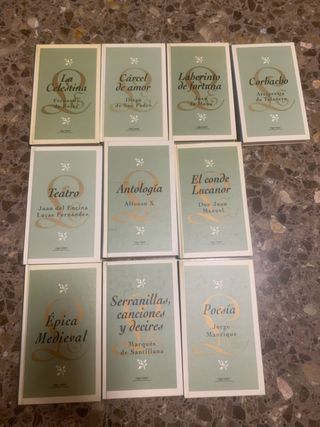 Colección historia literatura española  (Parte I)