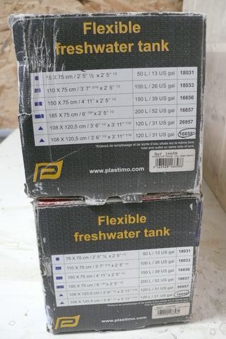 Depósito de água doce flexível Plastimo 120L