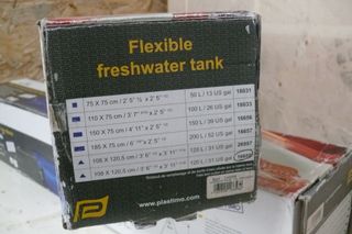 Depósito de água doce flexível Plastimo 120L