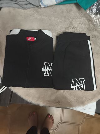 Chándal Nike Negro Talla S