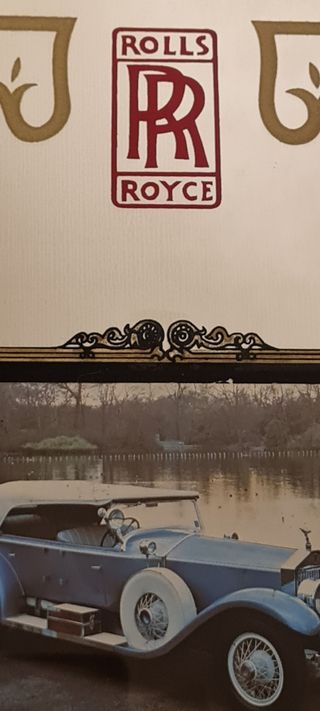 Specchio Rolls Royce con cornice