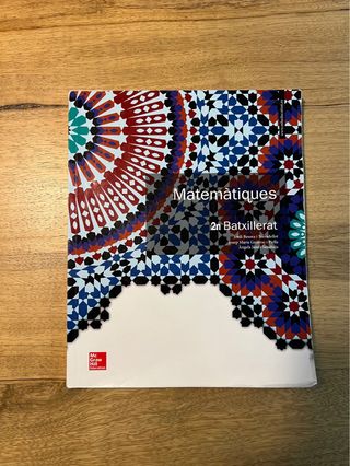 LA - Matematiques 2 Batxillerat. Llibre alumne.