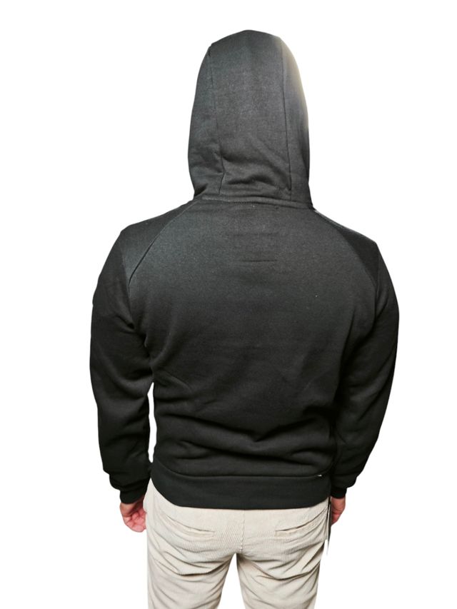 Sudadera Geographical Norway Negra Talla S