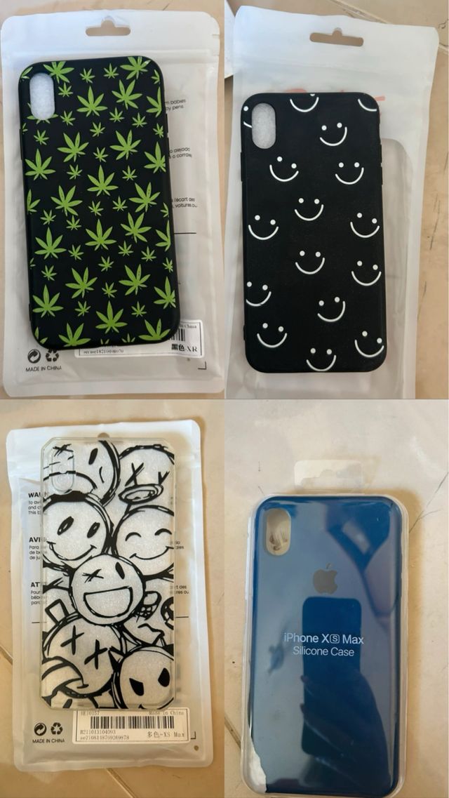 Fundas iPhone XR: Marihuana, Smiley, KAWS