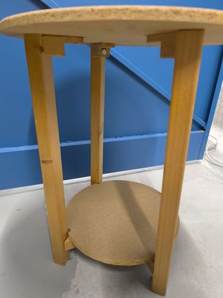 2 tavoli ausiliari rotondi