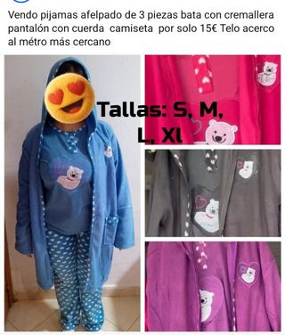 Pijama 3 piezas oso polar
