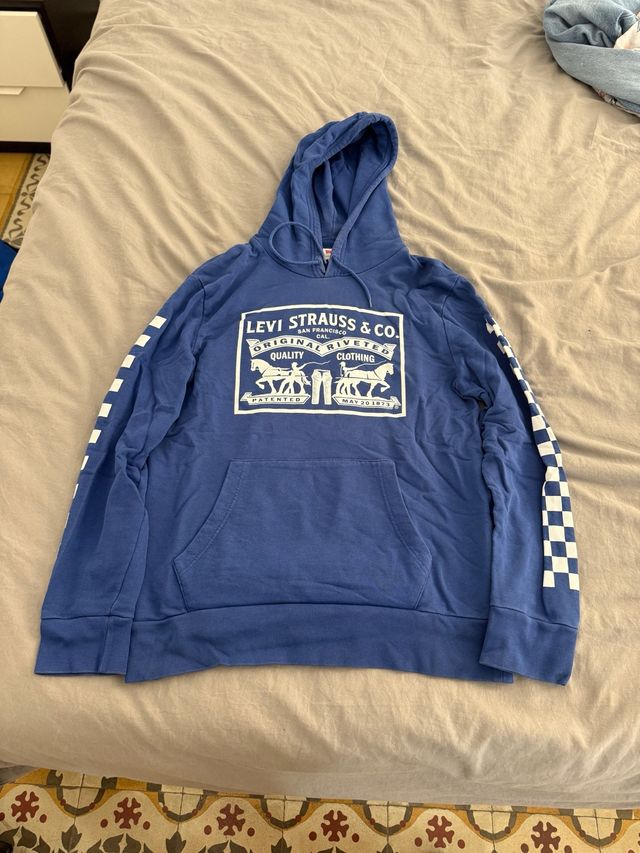 Sudadera Levi's Azul Hombre