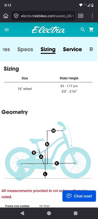 Bicicleta infantil Electra Sprocket Negra 16"