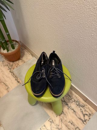 Zapatos de vestir azul marino para mujer