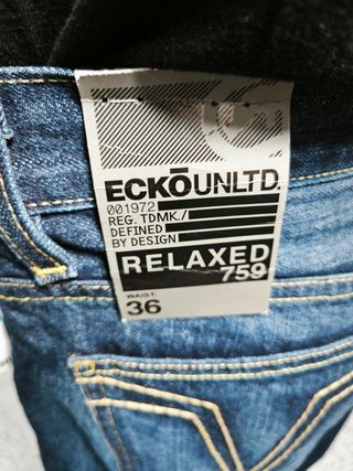 Shorts Ecko Unltd Hombre Talla w36/Es46 Azul