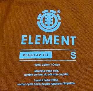 Camiseta Element Naranja