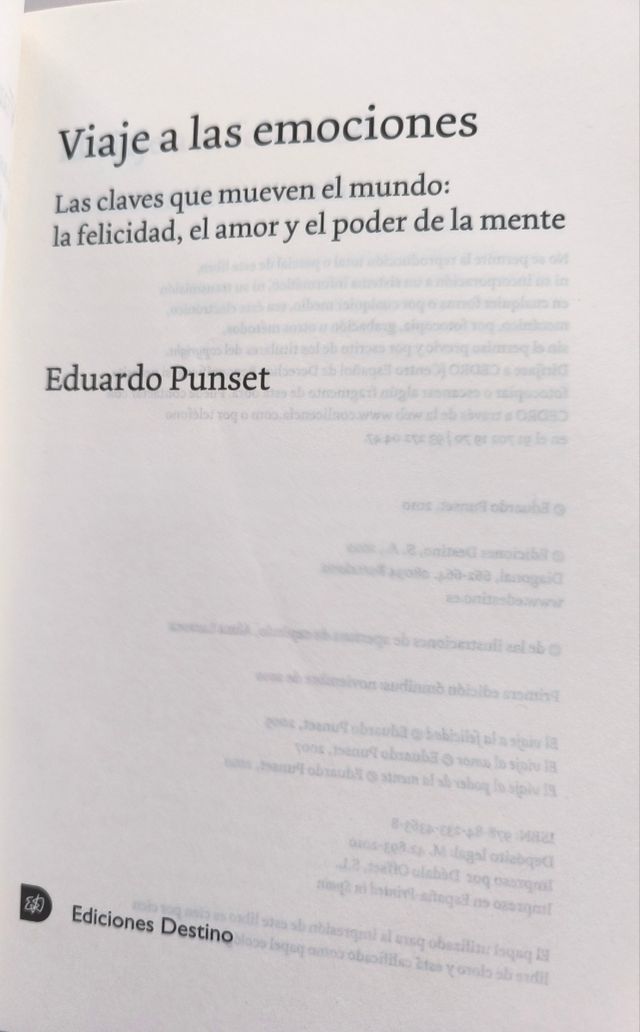 Viaje a las emociones.