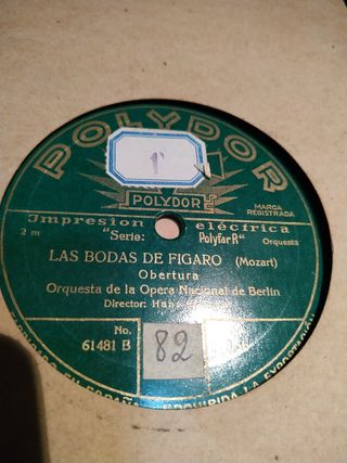 Dischi a lavagna, vecchio grammofono