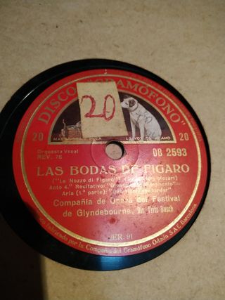 Dischi a lavagna, vecchio grammofono