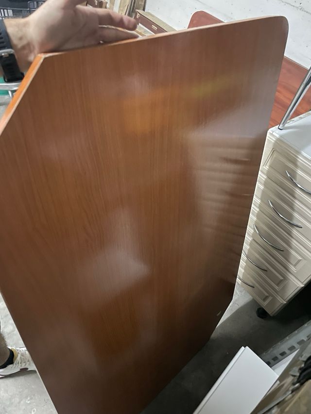 Specchio Vintage in Legno e Cristallo