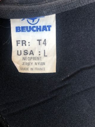 Traje Neopreno Beuchat T4 Talla L