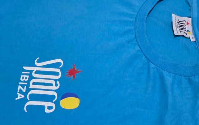 Camiseta Space Ibiza Azul