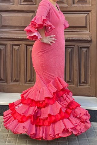 Vestido Flamenca Talla 40/42