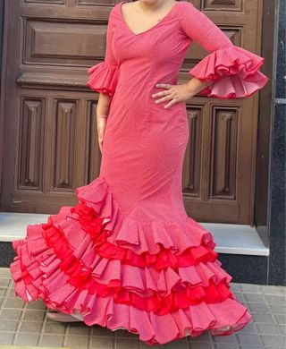 Vestido Flamenca Talla 40/42