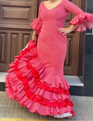 Vestido Flamenca Talla 40/42