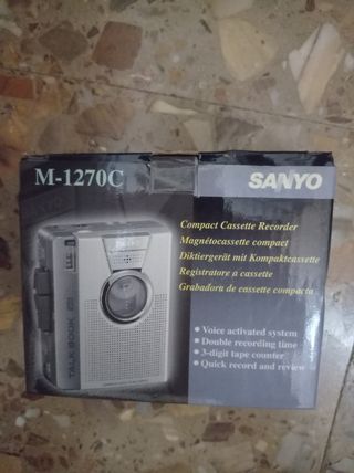 Grabadora Cassette Sanyo M-1270C