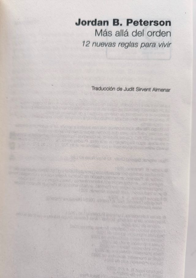 Más allá del orden: 12 nuevas reglas para vivir...