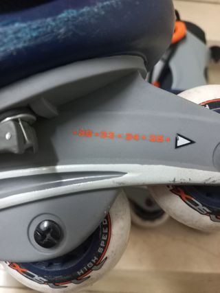 Patines en línea talla 32-35