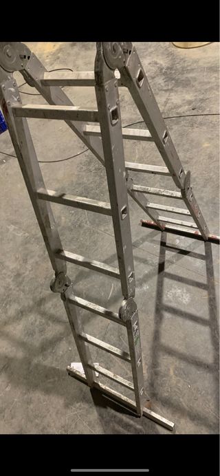 Escalera Aluminio Plegable