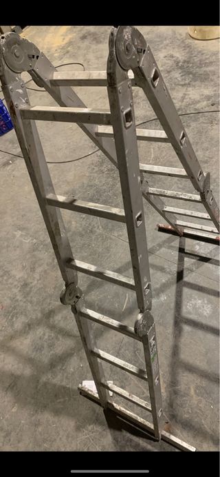 Escalera Aluminio Plegable