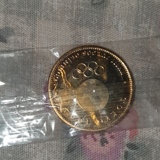 Moneda Oro Olimpiadas Alemania 1964 Bañada