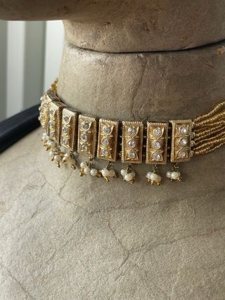 Splendido Choker di Manifattura Indiana