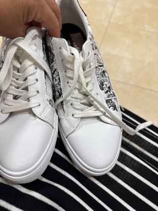 Zapatillas Marvel Blancas Comic