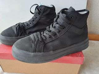 Zapatillas H&M tipo CONVERSE botines PLATAFORMA 40