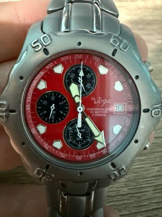 Reloj Voga Titanio Cronógrafo 