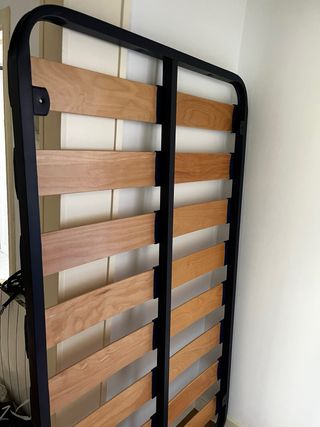 Somier metálico y de madera