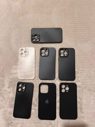 Pack 7 Fundas iPhone 13 Pro