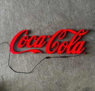 Cartel Luminoso Coca-Cola Rojo