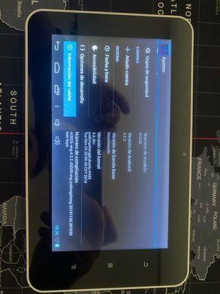 Tablet Android 7 RK3026 Negra